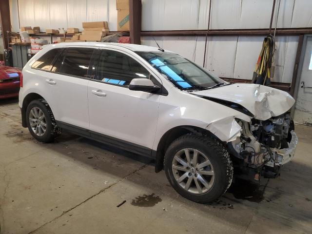 2FMDK4JC1DBC19223 - 2013 FORD EDGE SEL WHITE photo 4