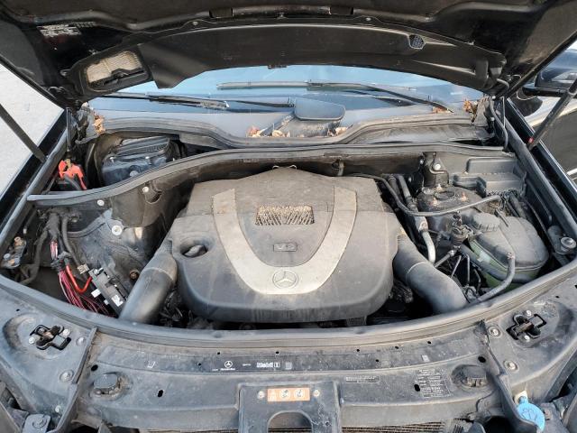 4JGBB8GB9BA721466 - 2011 MERCEDES-BENZ ML 350 4MATIC BLACK photo 12