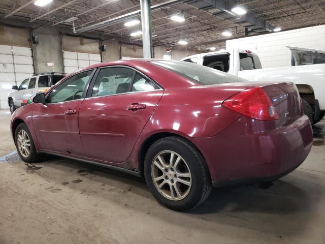 1G2ZG528154144308 - 2005 PONTIAC G6 BURGUNDY photo 2