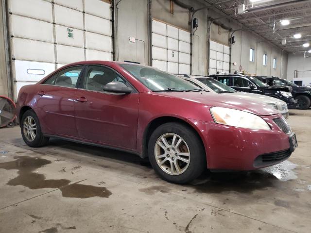 1G2ZG528154144308 - 2005 PONTIAC G6 BURGUNDY photo 4