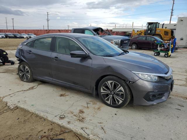 JHMFC1F30JX012911 - 2018 HONDA CIVIC EX GRAY photo 4