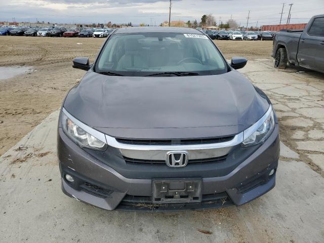 JHMFC1F30JX012911 - 2018 HONDA CIVIC EX GRAY photo 5