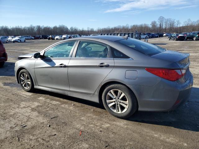 5NPEB4AC9EH931607 - 2014 HYUNDAI SONATA GLS GRAY photo 2