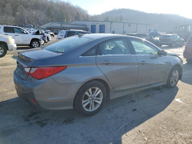 5NPEB4AC9EH931607 - 2014 HYUNDAI SONATA GLS GRAY photo 3