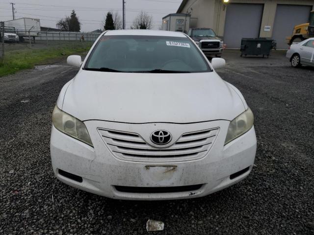 4T4BE46K99R053233 - 2009 TOYOTA CAMRY BASE WHITE photo 5