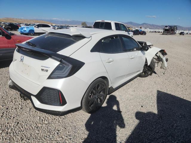 SHHFK7G46KU201538 - 2019 HONDA CIVIC SPORT WHITE photo 3