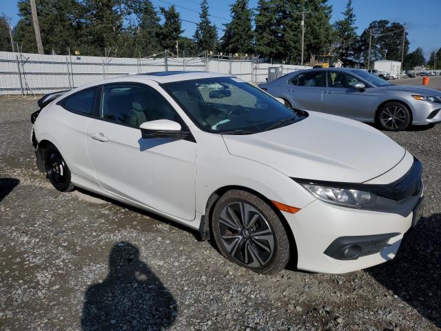 2HGFC3B79JH352960 - 2018 HONDA CIVIC EXL Weiß Foto 4