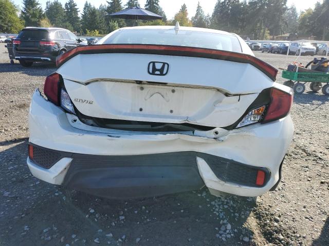 2HGFC3B79JH352960 - 2018 HONDA CIVIC EXL Weiß Foto 6