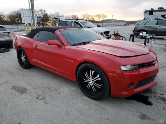 2G1FD3D30F9278361 - 2015 CHEVROLET CAMARO LT RED photo 4