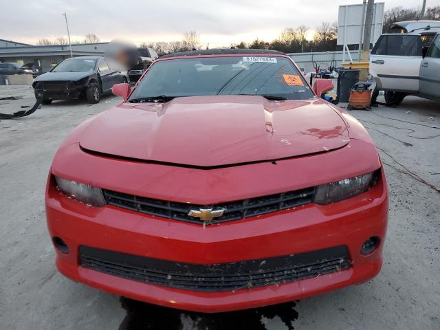 2G1FD3D30F9278361 - 2015 CHEVROLET CAMARO LT RED photo 5