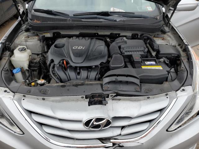 5NPEB4AC3DH760917 - 2013 HYUNDAI SONATA GLS SILVER photo 11