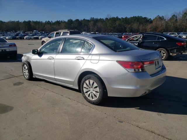 1HGCP2F34BA145983 - 2011 HONDA ACCORD LX GRAY photo 2