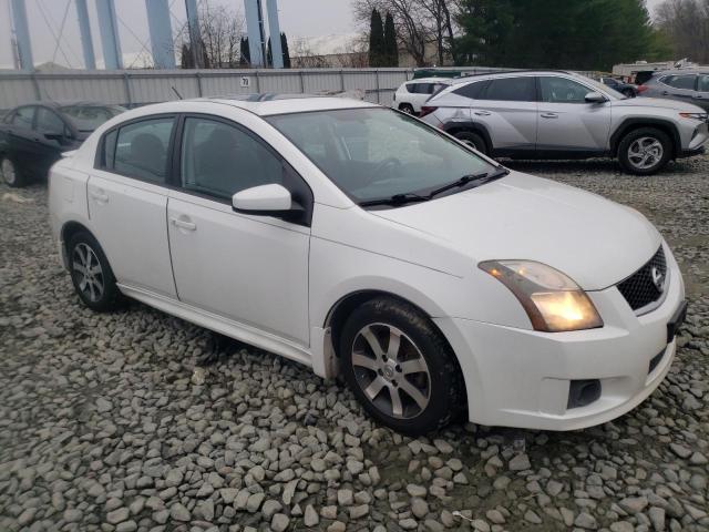 3N1AB6AP2CL696755 - 2012 NISSAN SENTRA 2.0 WHITE photo 4