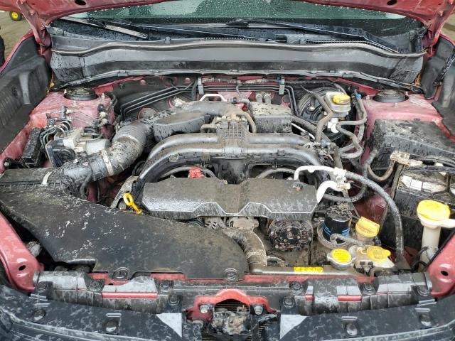 JF2SJAGC0HH596530 - 2017 SUBARU FORESTER 2.5I PREMIUM 勃艮第红 照片 12
