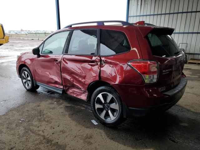 JF2SJAGC0HH596530 - 2017 SUBARU FORESTER 2.5I PREMIUM 勃艮第红 照片 2