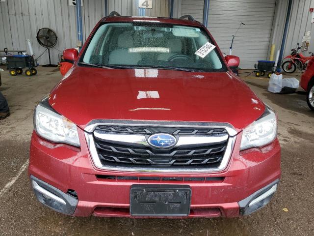 JF2SJAGC0HH596530 - 2017 SUBARU FORESTER 2.5I PREMIUM 勃艮第红 照片 5