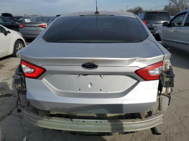 3FA6P0H78GR377022 - 2016 FORD FUSION SE SILVER photo 6