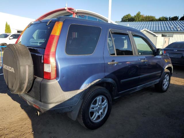 JHLRD78832C069560 - 2002 HONDA CR-V EX BLUE photo 3