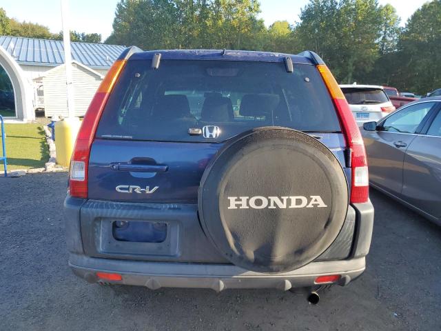 JHLRD78832C069560 - 2002 HONDA CR-V EX BLUE photo 6