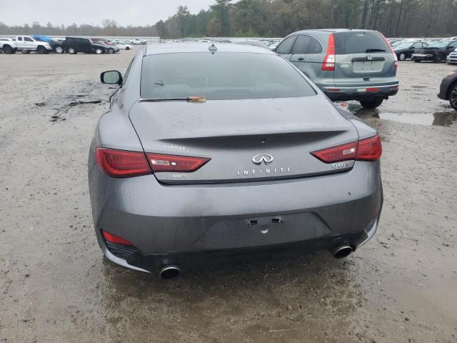 JN1FV7EL9KM440014 - 2019 INFINITI Q60 RED SPORT 400 GRAY photo 6