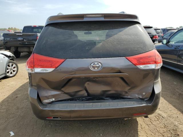 5TDKK3DC5CS221619 - 2012 TOYOTA SIENNA LE გრაფიტი ფოტო 6