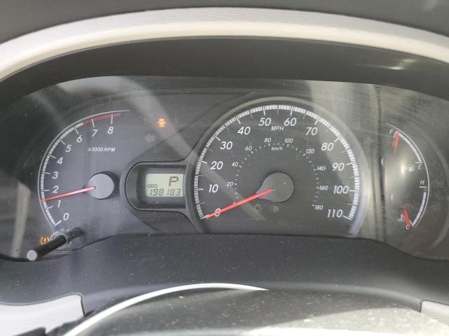 5TDKK3DC5CS221619 - 2012 TOYOTA SIENNA LE გრაფიტი ფოტო 9