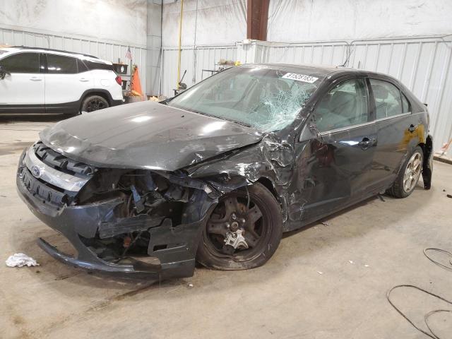 3FAHP0HA3BR133145 - 2011 FORD FUSION SE BLACK photo 1