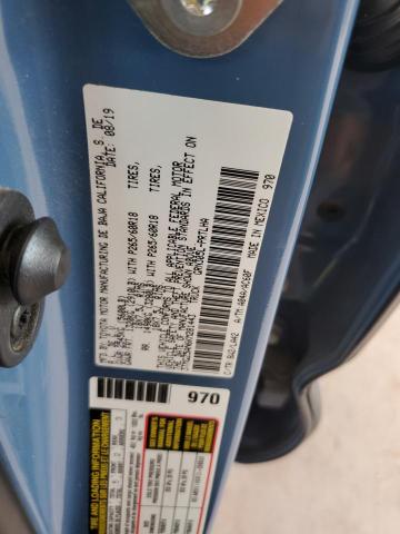 3TMGZ5AN6KM281443 - 2019 TOYOTA TACOMA DOUBLE CAB BLUE photo 12