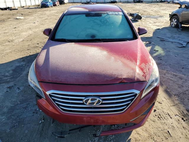 5NPE24AF8GH307326 - 2016 HYUNDAI SONATA SE RED photo 5