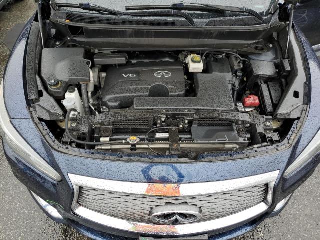5N1DL0MM2HC504772 - 2017 INFINITI QX60 ლურჯი ფოტო 12