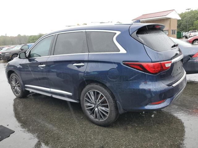 5N1DL0MM2HC504772 - 2017 INFINITI QX60 ლურჯი ფოტო 2