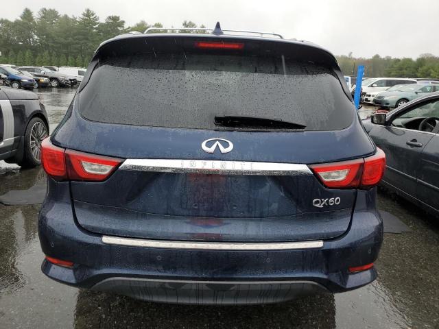 5N1DL0MM2HC504772 - 2017 INFINITI QX60 ლურჯი ფოტო 6