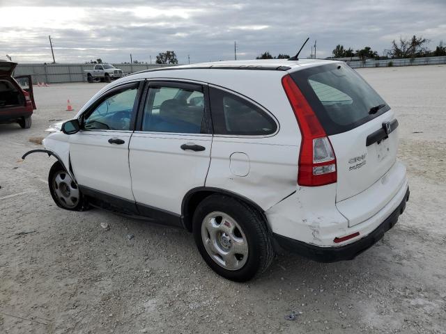 5J6RE3H3XBL016825 - 2011 HONDA CR-V LX WHITE photo 2