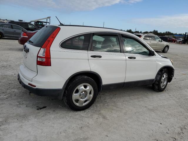 5J6RE3H3XBL016825 - 2011 HONDA CR-V LX WHITE photo 3