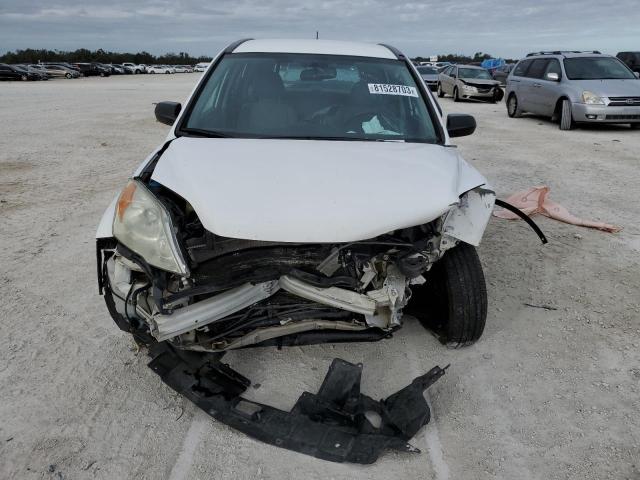 5J6RE3H3XBL016825 - 2011 HONDA CR-V LX WHITE photo 5