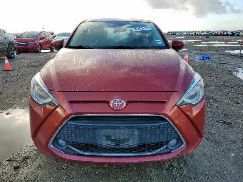 3MYDLBYV3KY507411 - 2019 TOYOTA YARIS L Марун фото 5