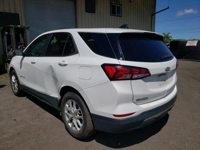3GNAXKEG9PS204565 - 2023 CHEVROLET EQUINOX LT WHITE photo 2