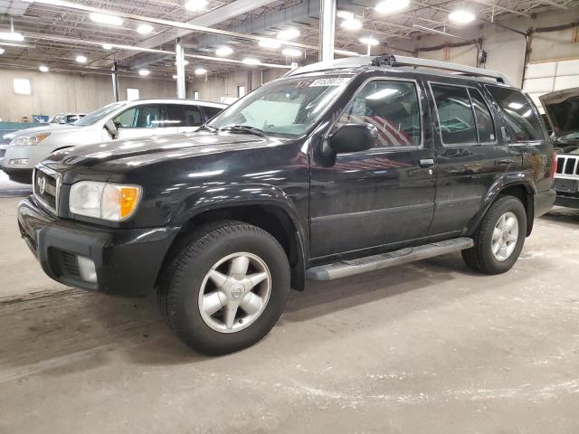 JN8DR09Y02W712545 - 2002 NISSAN PATHFINDER LE BLACK photo 1