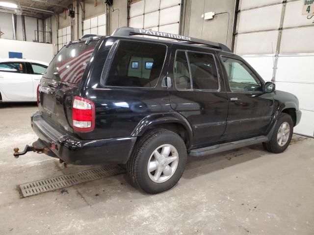 JN8DR09Y02W712545 - 2002 NISSAN PATHFINDER LE BLACK photo 3