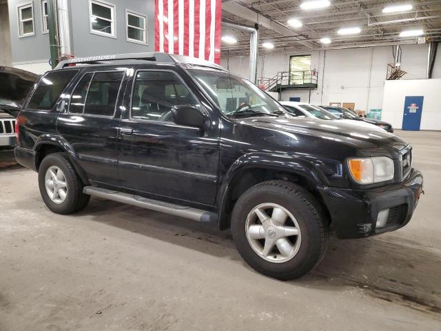 JN8DR09Y02W712545 - 2002 NISSAN PATHFINDER LE BLACK photo 4