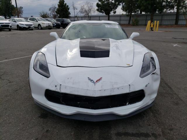 1G1YW2D76J5102453 - 2018 CHEVROLET CORVETTE GRAND SPORT 1LT WHITE photo 5