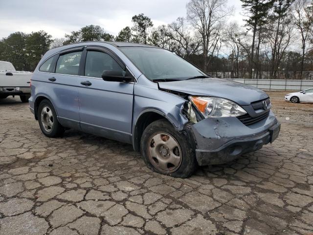 JHLRE38398C001962 - 2008 HONDA CR-V LX BLUE photo 4