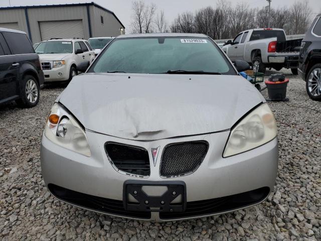 1G2ZF55BX64278326 - 2006 PONTIAC G6 SE SILVER photo 5