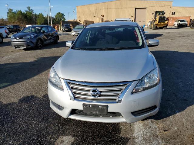 3N1AB7AP0DL716900 - 2013 NISSAN SENTRA S SILVER photo 5