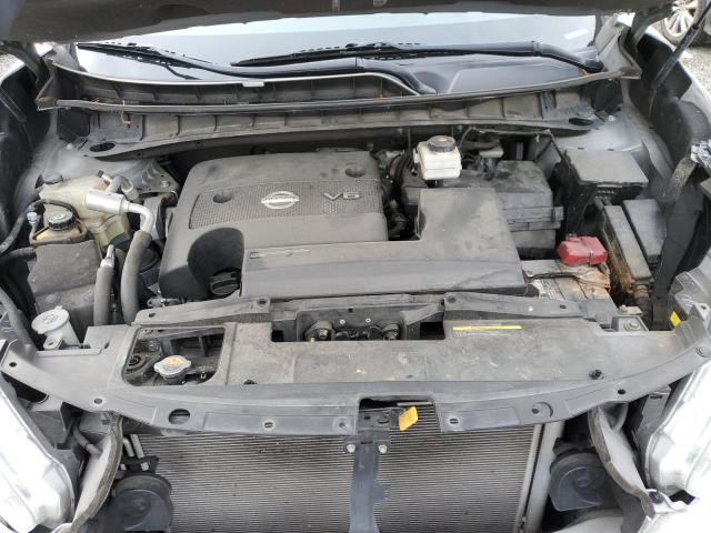 5N1AZ2MG4HN124635 - 2017 NISSAN MURANO S SILVER photo 12