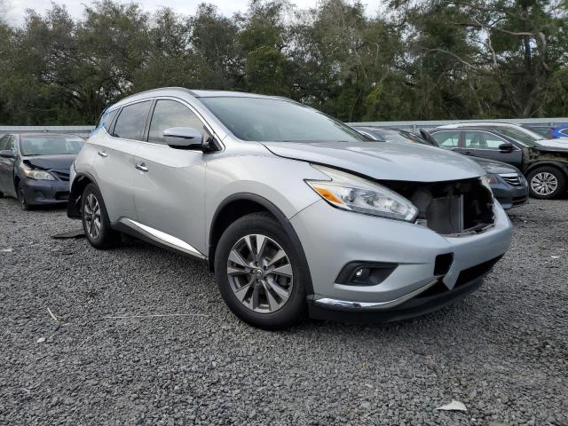 5N1AZ2MG4HN124635 - 2017 NISSAN MURANO S SILVER photo 4