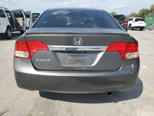 2HGFA16639H326345 - 2009 HONDA CIVIC LX-S 灰色 照片 6