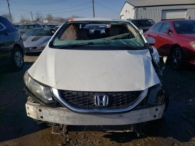 19XFB2F51EE000669 - 2014 HONDA CIVIC LX WHITE photo 5