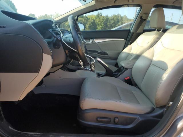 2HGFB2F9XEH524282 - 2014 HONDA CIVIC EXL GRAY photo 7