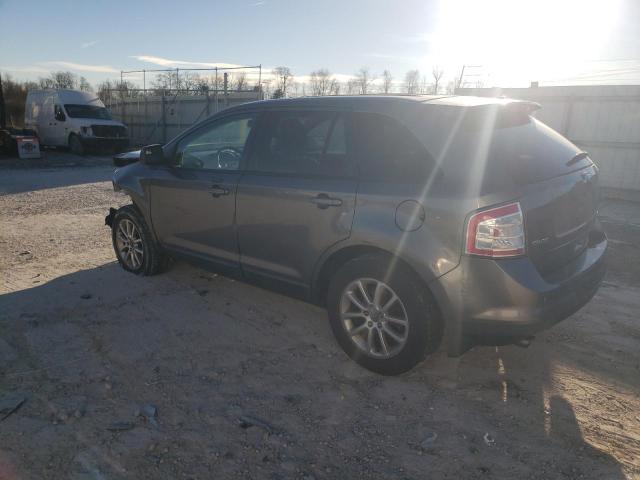 2FMDK4JC0ABA45141 - 2010 FORD EDGE SEL GRAY photo 2